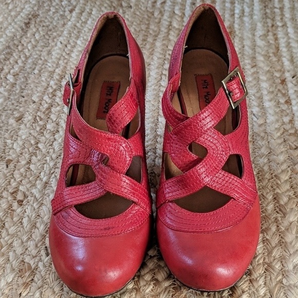 Miz Mooz Shoes - Miz Mooz Red Mary Janes